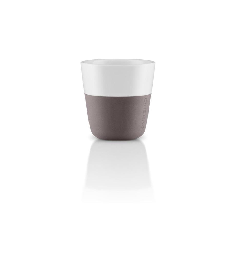 EVA SOLO - Tasse à expresso 80 ml, 2 Pièce/s, Gris/Blanc