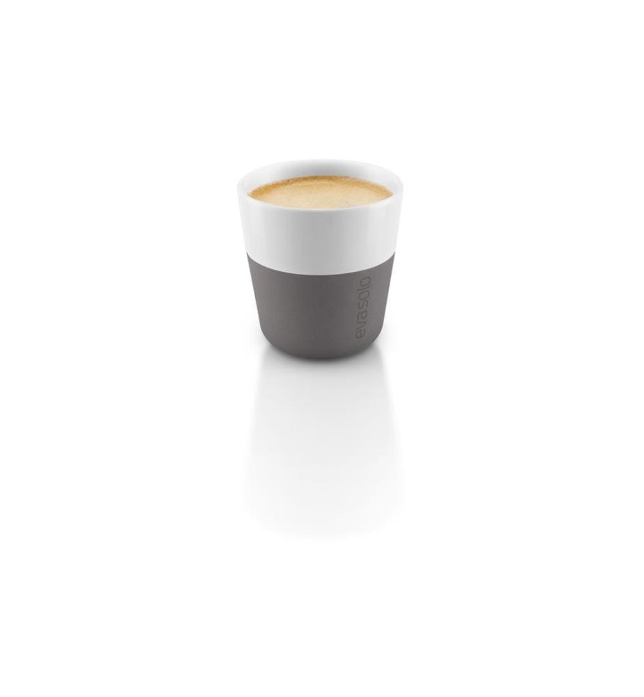 EVA SOLO - Tasse à expresso 80 ml, 2 Pièce/s, Gris/Blanc