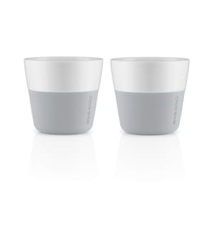 EVA SOLO - Gobelet à café 230 ml, 2 Pièce/s, Gris clair/Blanc