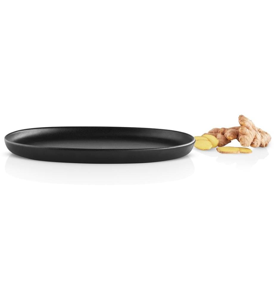 EVA SOLO - Assiette non décorative Nordic Kitchen 26 x 18.5 cm, 4 Pièce/s,Noir