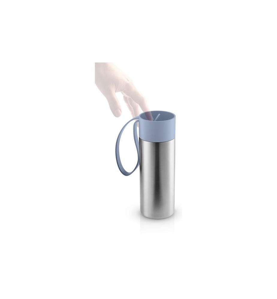 EVA SOLO - Thermobecher To Go 350 ml, Blau/Silber