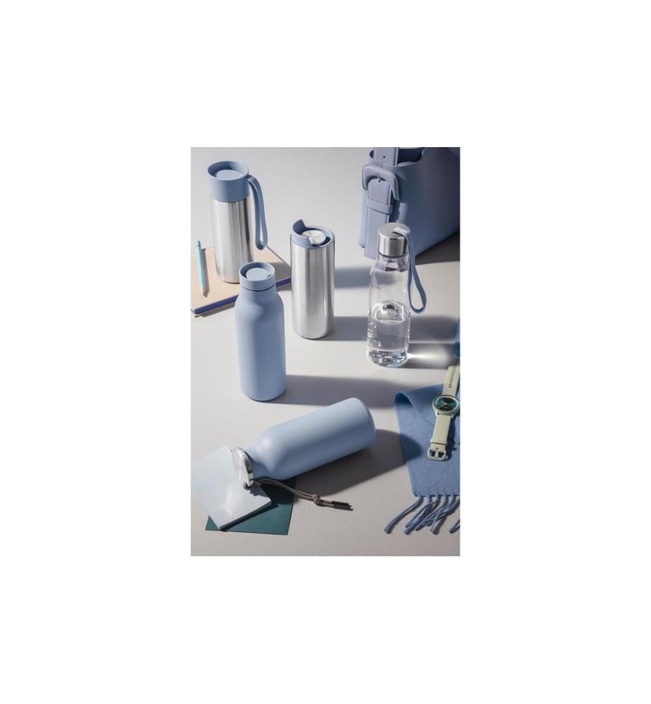 EVA SOLO - Thermobecher To Go 350 ml, Blau/Silber