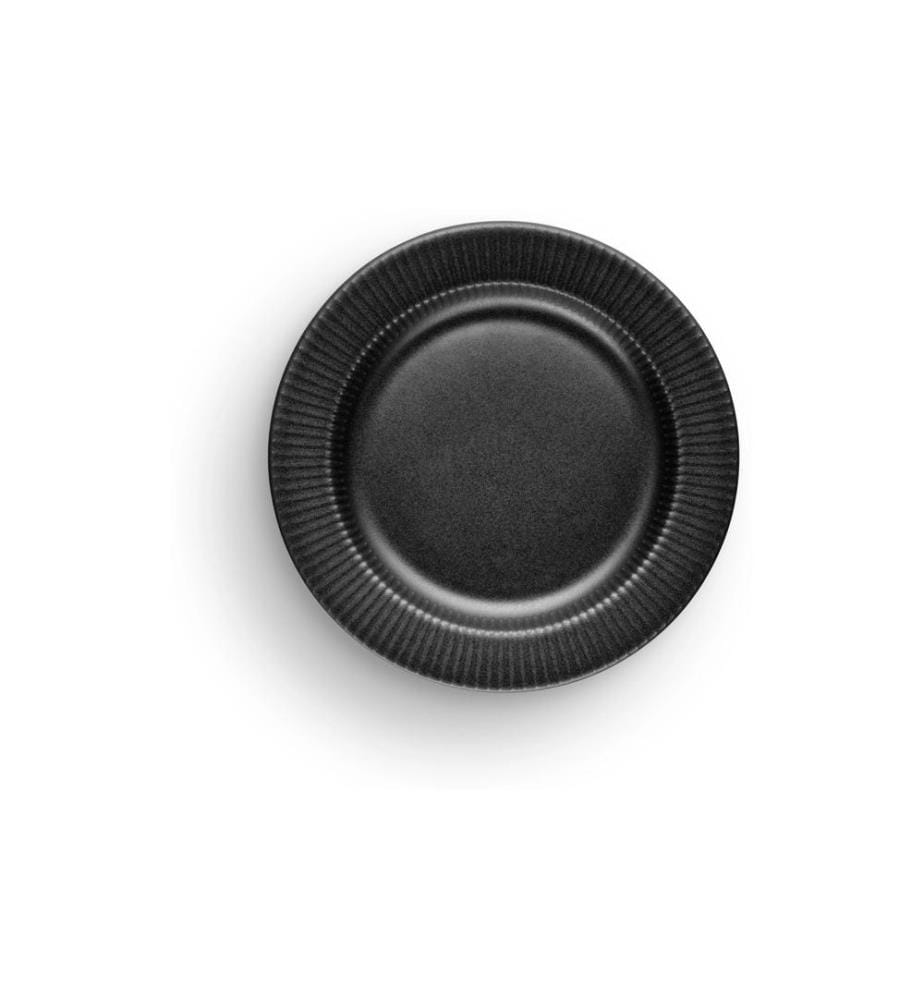 EVA SOLO - Assiette non décorative Legio Nova 28 cm, 4 Pièce/s,Noir