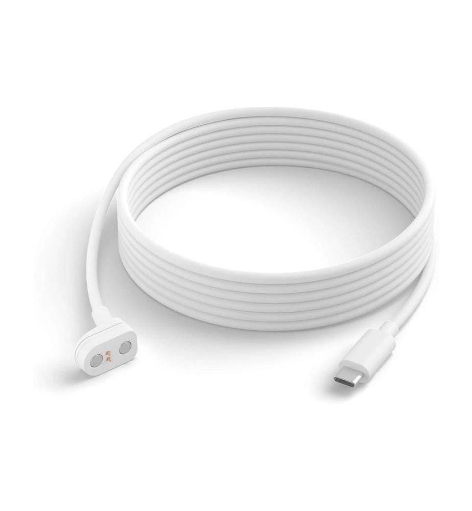 Lot De 2 Câbles D'extension USB-A Vers USB-C 3 Mètres - Pour Caméras De Sécurité, Charge Et Data