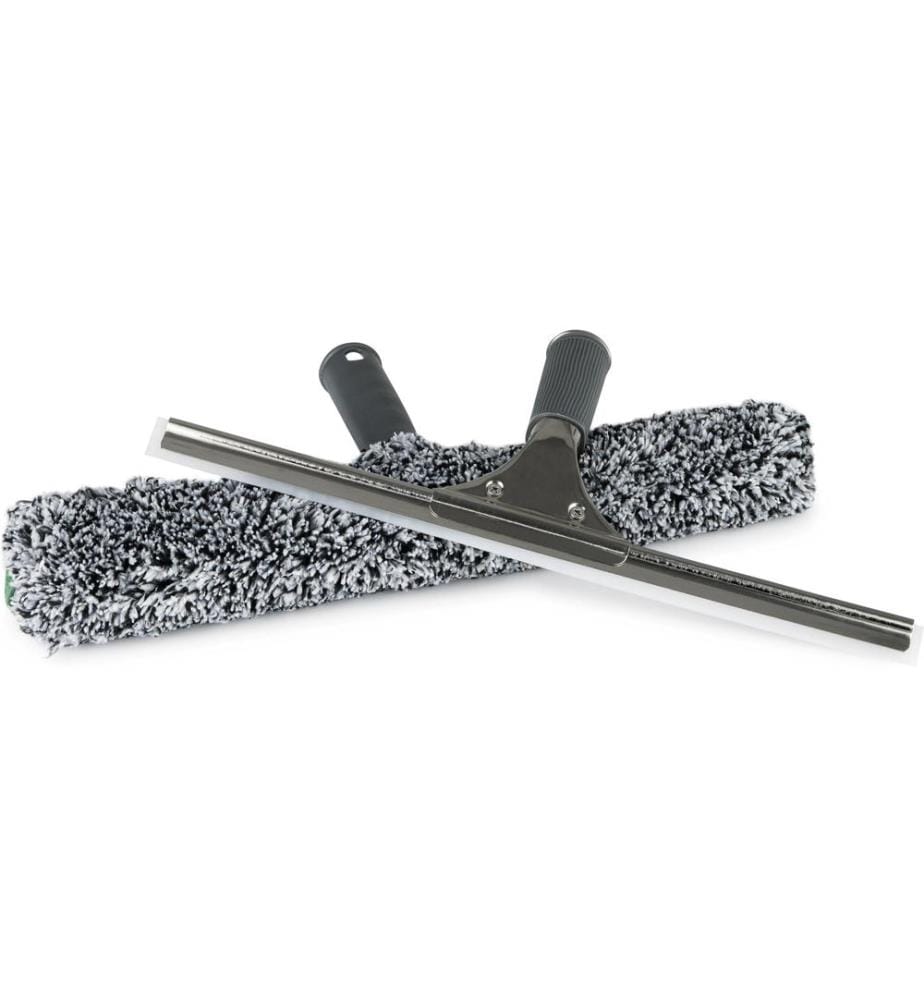 CLEANMAXX - Fensterwischer 7-teilig, Grau/Rot