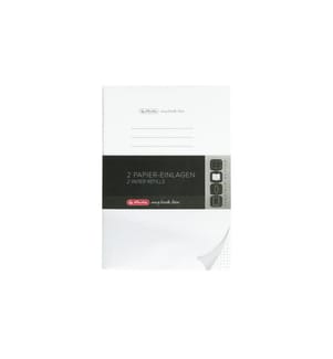 HERLITZ - Bloc-notes A4, au carré, 2x40 feuilles