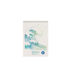 HERLITZ - Bloc-notes à spirale Greenline A7, arbre