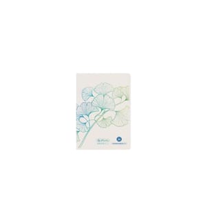 HERLITZ - Greenline Ginkgo A6, À lignes, Ginkgo