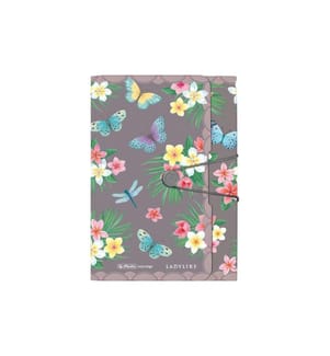 HERLITZ - Fächermappe Ladylike Butterflies A4, 12 dehnbare Fächer