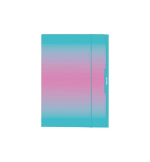 HERLITZ - Gummibandmappe A3, Minze/Rosa