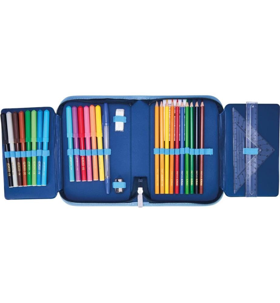 HERLITZ - Étui Schüleretui 31 teilig Cosmic Explorer