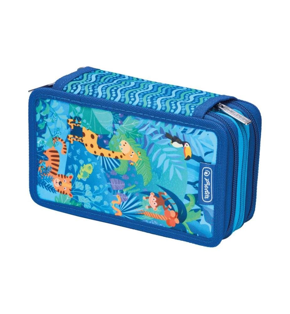 HERLITZ - Étui TriCase Jungle Safari