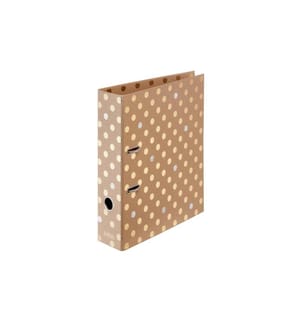 HERLITZ - Ordner Pure Glam 8 cm, Punkte