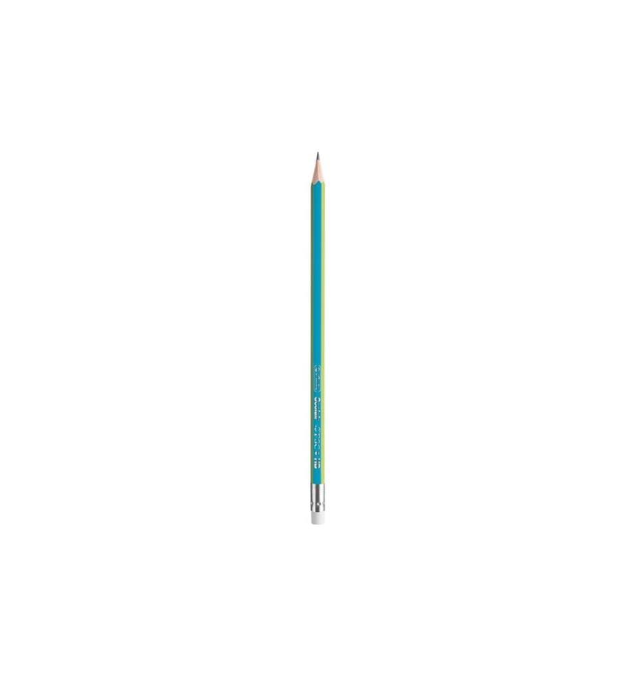 HERLITZ - Crayon GREENline Bleu-Vert, 4 pièces