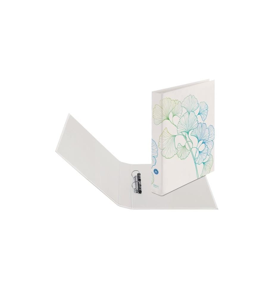HERLITZ - Ringbuch MaX GREENline Ginkgo 2.5 cm, Blau/Grün/Weiss