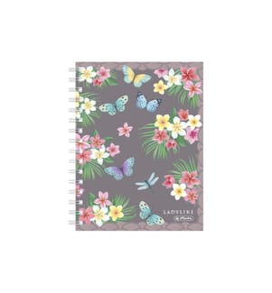 HERLITZ - Bloc-notes Ladylike Butterflies A5, 100 feuilles