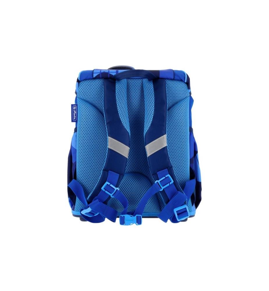 HERLITZ - Schulrucksack-Set UltraLight Plus Blue Goal 4-teilig 16 l