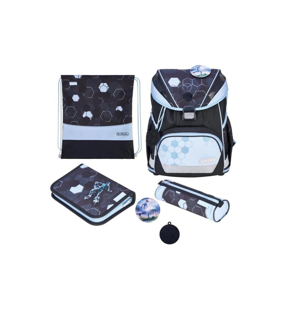 HERLITZ - Schulthek-Set UltraLight XL Plus Soccer 22 l
