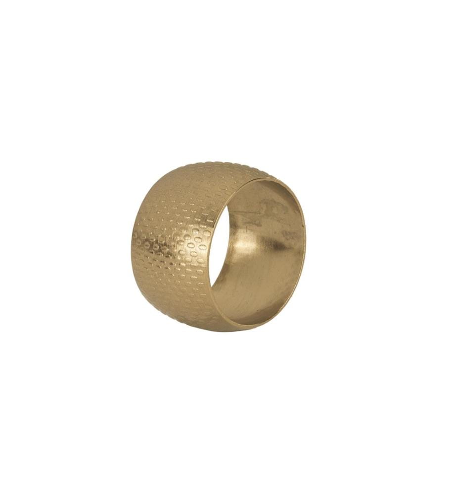 EGLO - Rond de serviette Janapur 5 x 3 cm, or