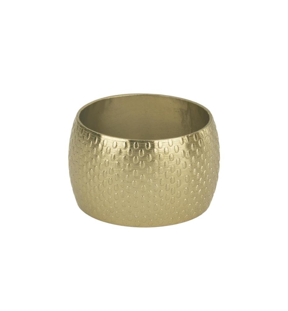 EGLO - Rond de serviette Janapur 5 x 3 cm, or