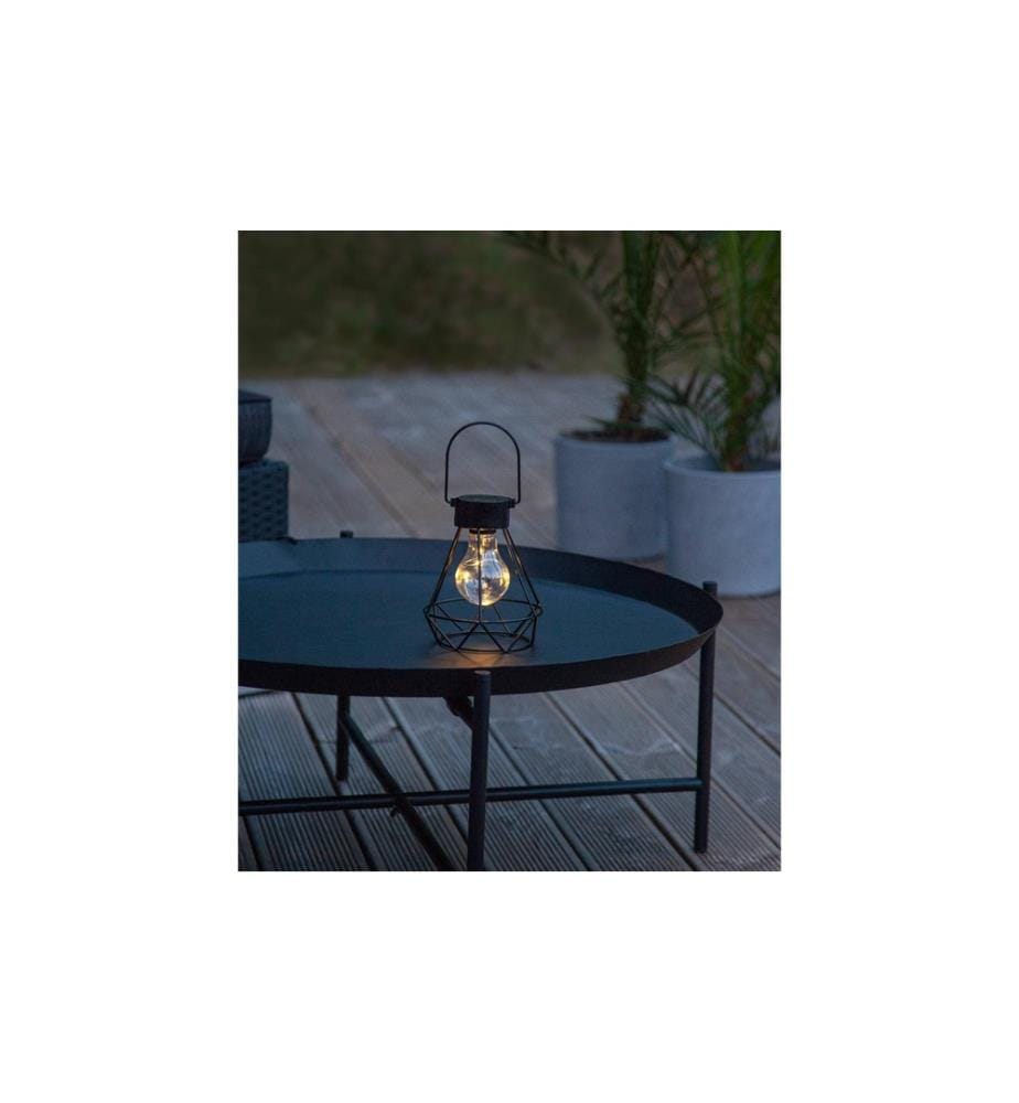 EGLO - Leuchten Laterne SOLAR 15.5 cm, Schwarz