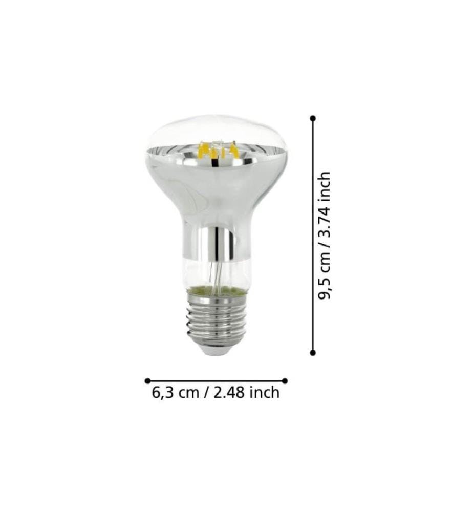 EGLO - Leuchten Lampe 5.5 W E27 Blanc chaud