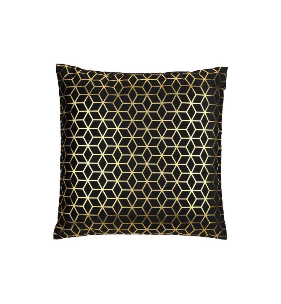 EGLO - Coussin Singu 45 x 45 cm, Doré/Noir