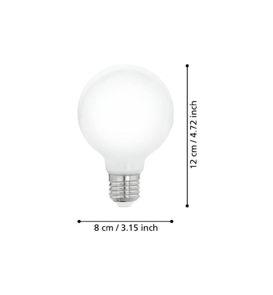EGLO - Leuchten Lampe 9 W E27 Blanc chaud