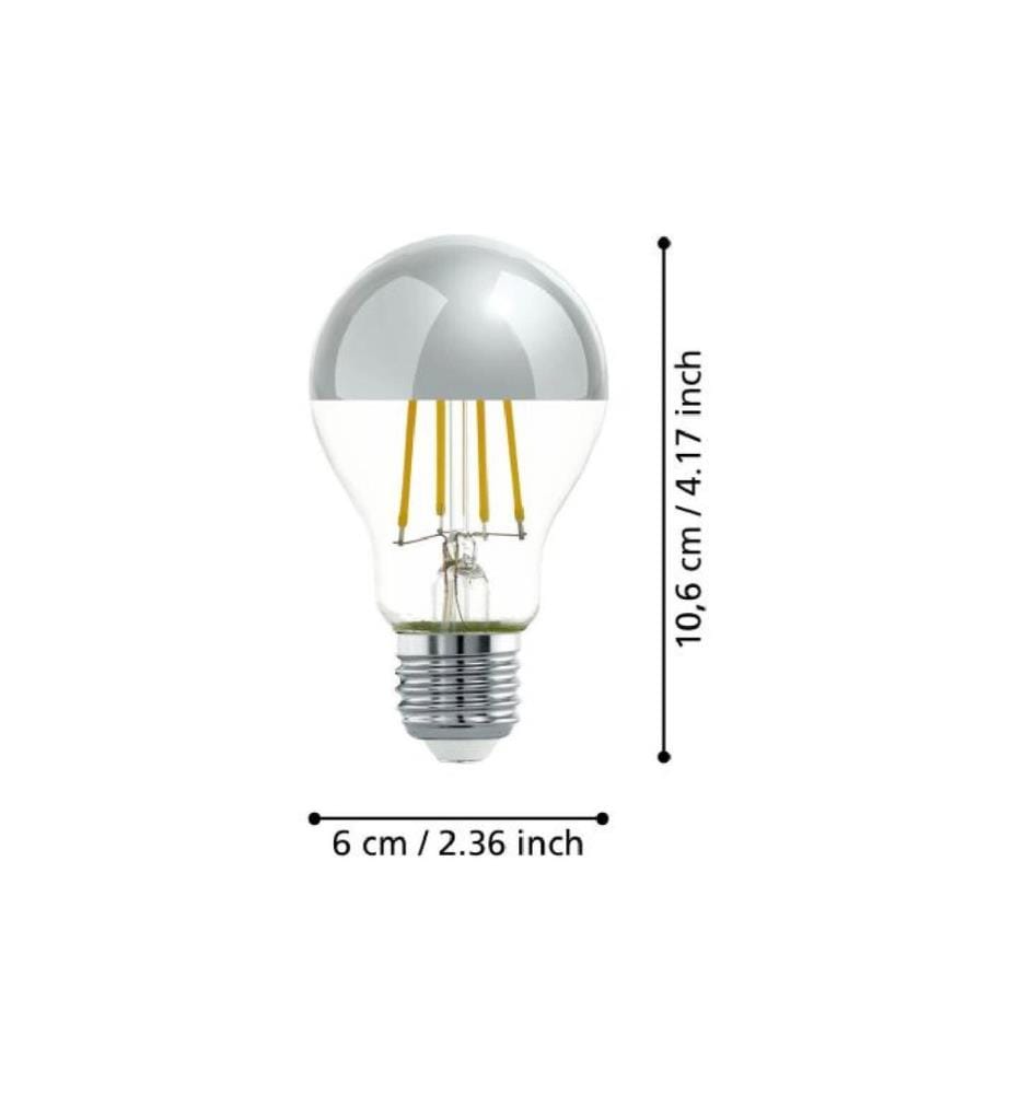 EGLO - Leuchten Lampe 7.3 W E27 Blanc chaud