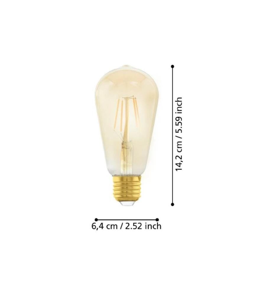 EGLO - Leuchten Lampe 4 W E27 Blanc chaud
