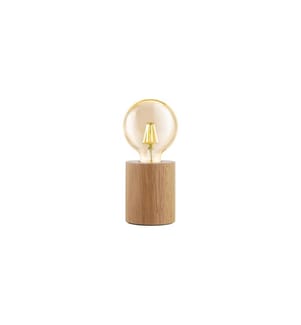 EGLO - Leuchten Lampe de bureau TURIALDO 1x E27, Brown