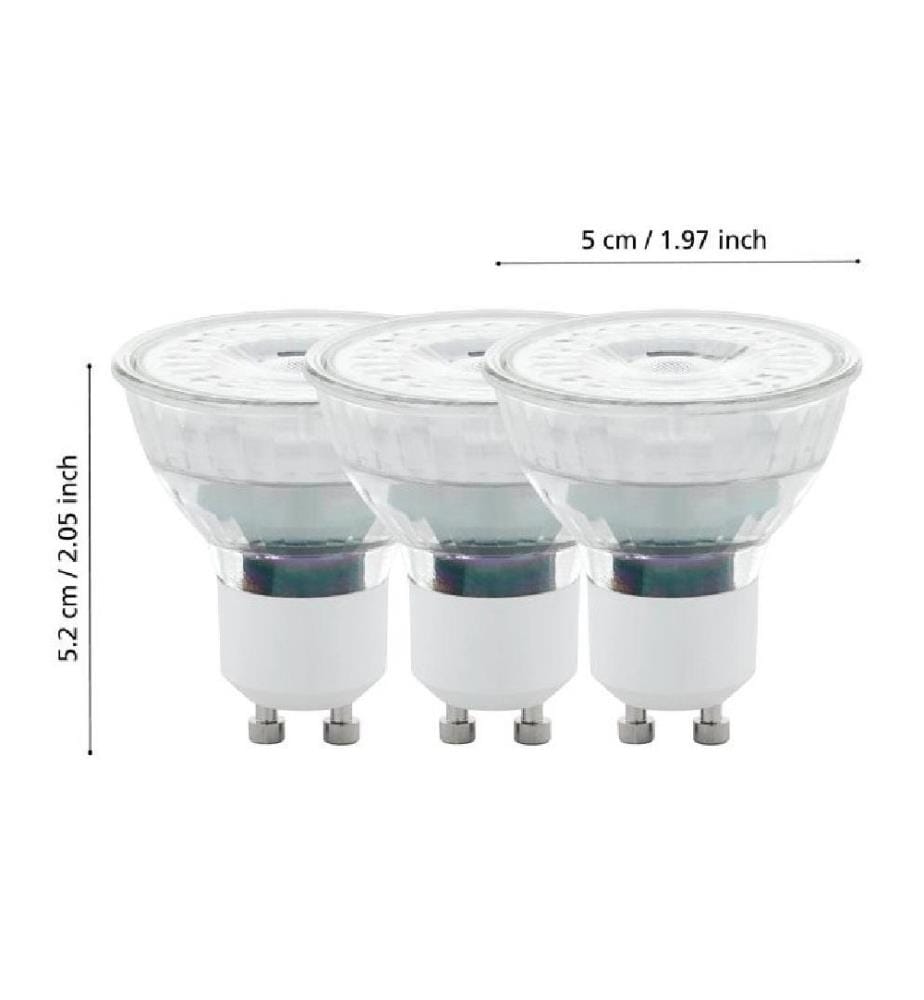 EGLO - Leuchten Lampe 4.5 W GU10 Blanc chaud