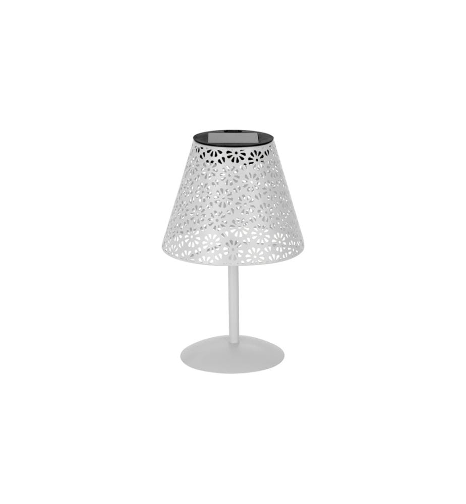 EGLO - Leuchten Lampe de table SOLAR 0.2W, 28 cm, blanc