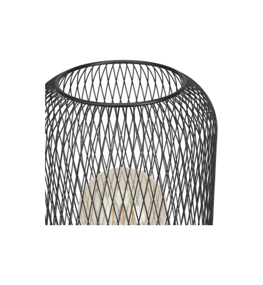 EGLO - Leuchten Lampe de bureau WRINGTON noir excl. E27 1x60W