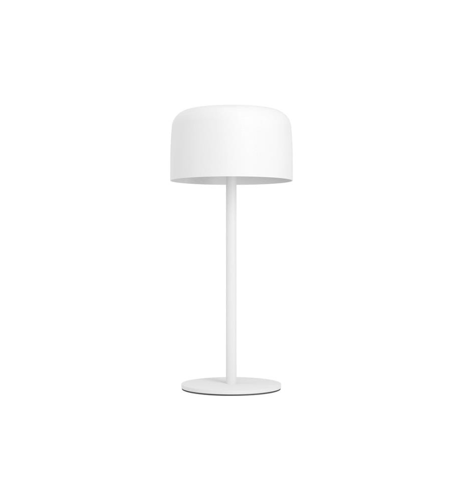 EGLO - Leuchten Lampe de table à accu ROCCANOVA Blanc