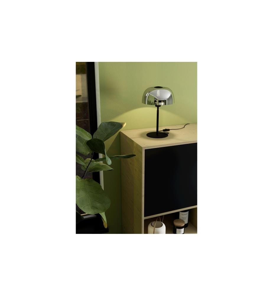 EGLO - Leuchten Lampe de bureau SOLO 2 noir excl. E27 1x40W