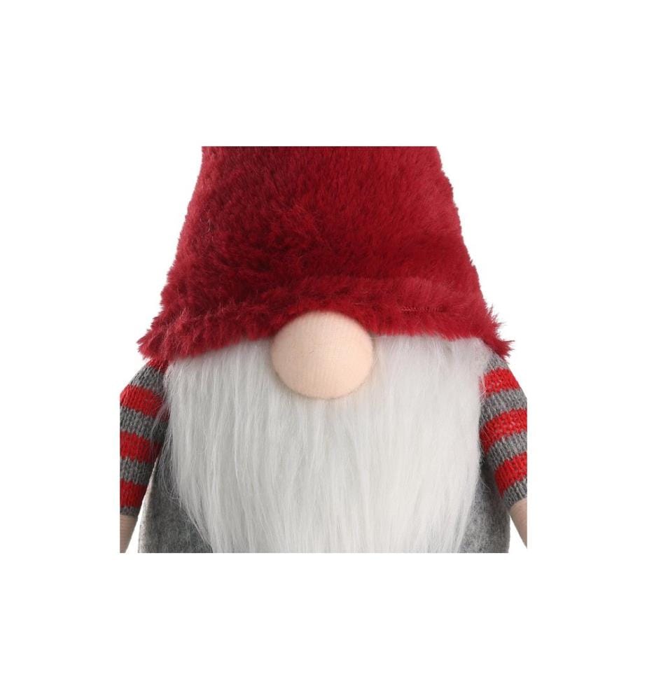 EGLO - Weihnachtsfigur Ikara 35 cm, Grau/Rot