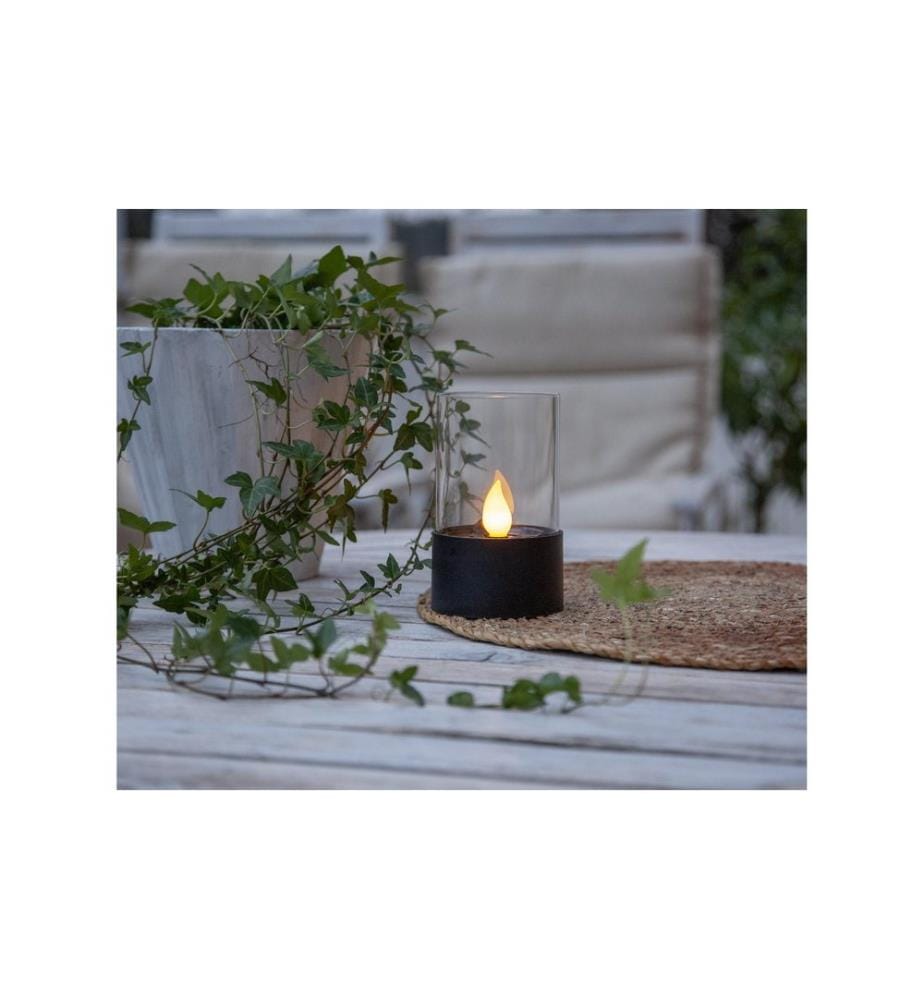 EGLO - Leuchten Éclairage de jardin Lampe de table solaire Noir