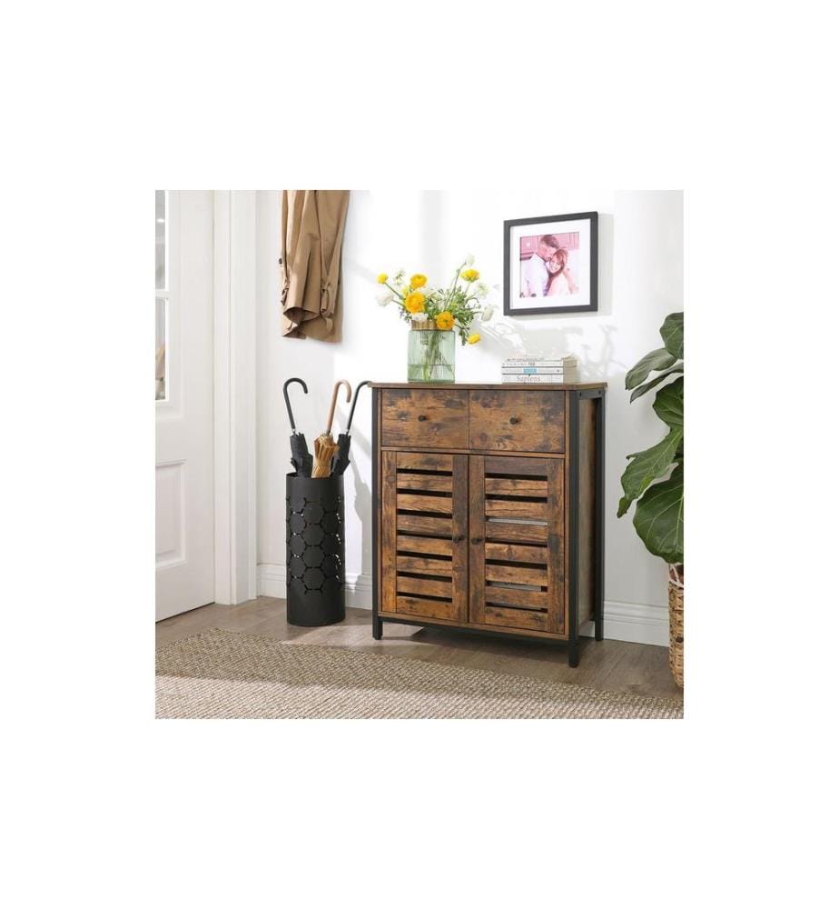 VASAGLE - Commode 80 x 68.6 cm, Brun