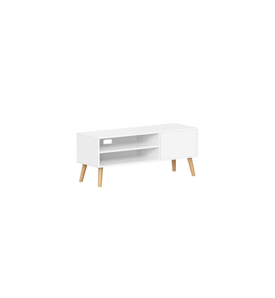 VASAGLE - TV-Möbel Skandinavisch 110 x 40 cm, Weiss
