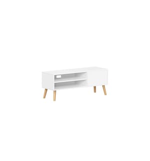 VASAGLE - TV-Möbel Skandinavisch 110 x 40 cm, Weiss