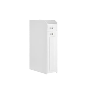 VASAGLE - Commode étroit 18 x 70 cm, Blanc