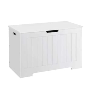 VASAGLE - Coffre en bois 76 x 48 cm, Blanc