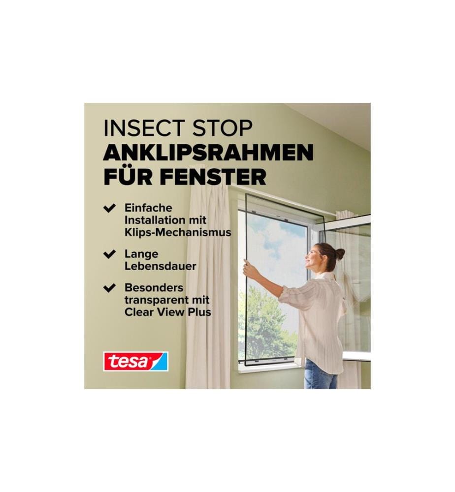 TESA - Fliegengitter Insect Stop Clip on 1.2 x 2… | DeinDeal