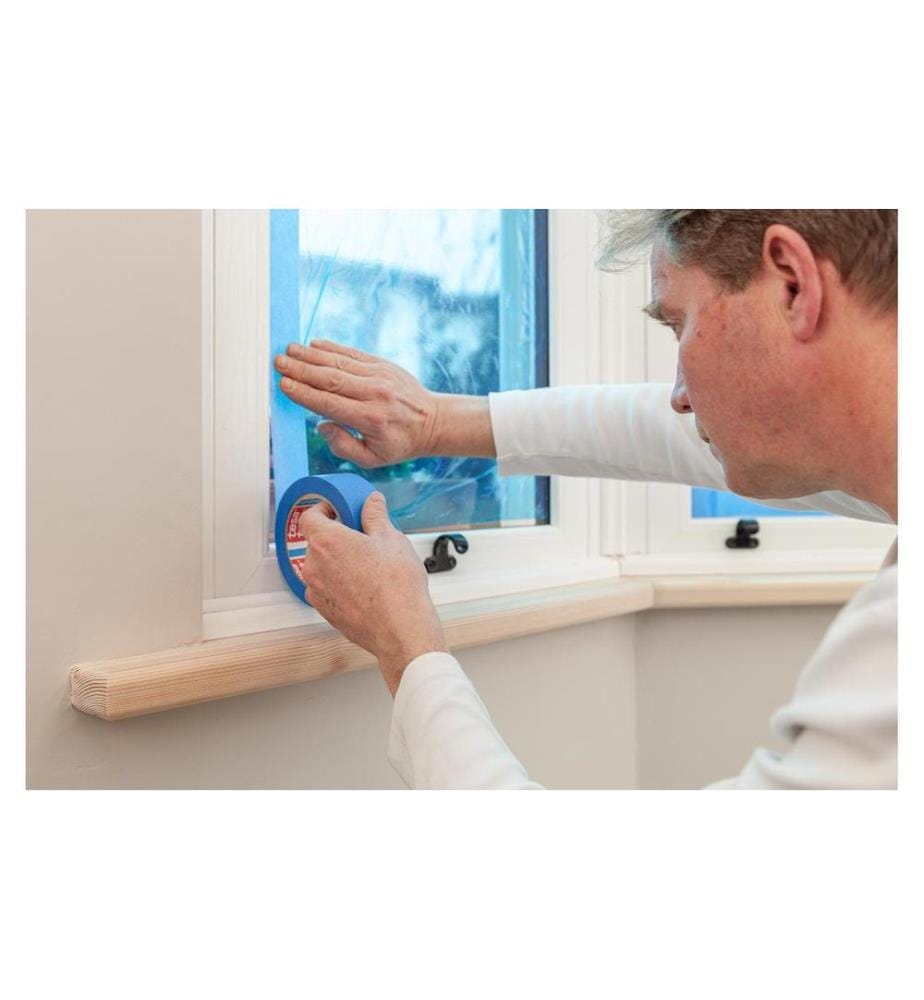 TESA - Film de protection autocollant 1x rouleau de 100 m x 50 cm