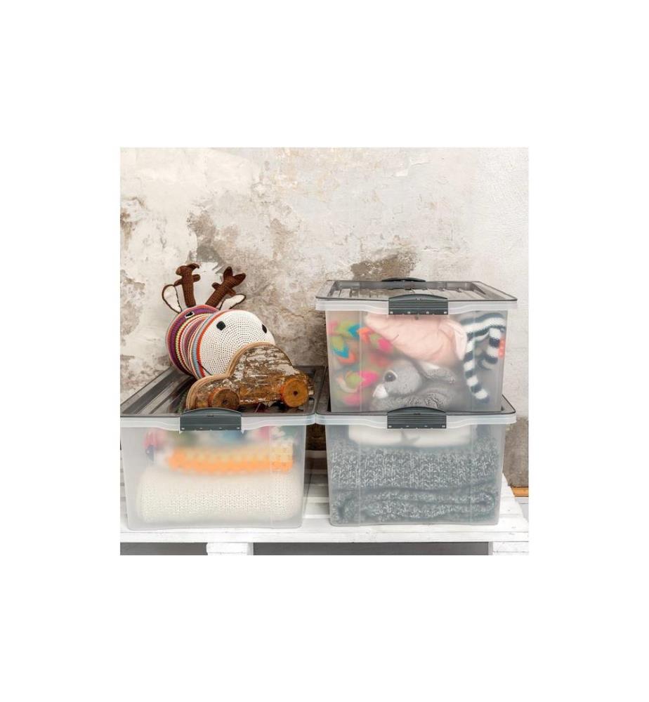 ROTHO - Boîte de rangement Compact A3 / 38 litres anthracite