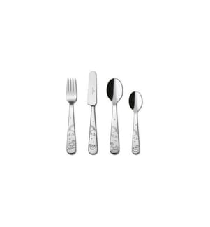VILLEROY & BOCH - Set de couverts pour enfants Walk Elephant 4 pièces, argent