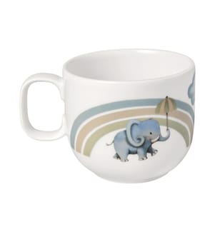VILLEROY & BOCH - Tasse à boire pour enfants Walk Elephant 170 ml, 6 pièces, bleu clair