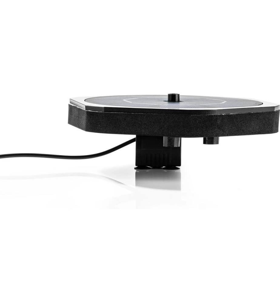 GARVIDA - Solar-Gartenfontäne 3.7 V Schwarz