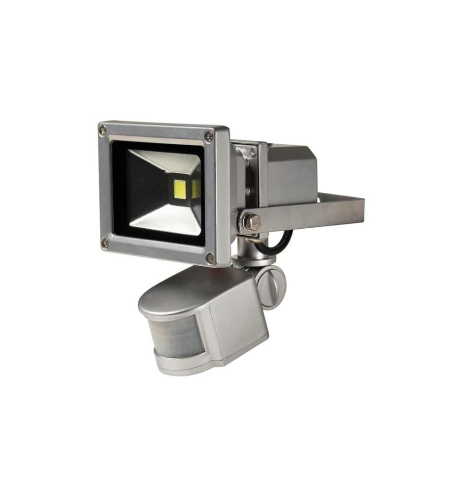 STEFFEN - Projecteur SOLAR 10W avec détecteur de mouvement et panneau